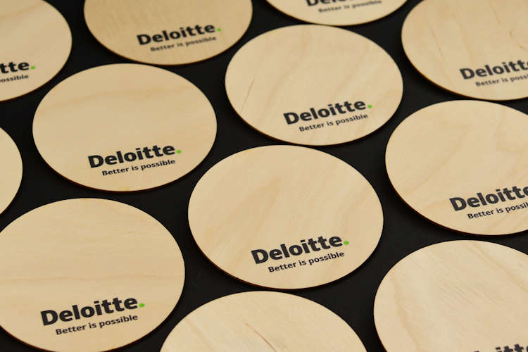 Personalized Wooden Name Badge Buttons
