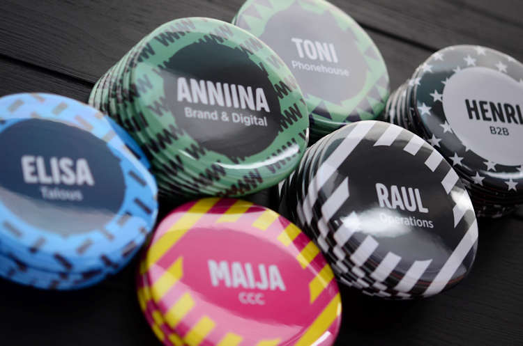 Namebadge Button Badges